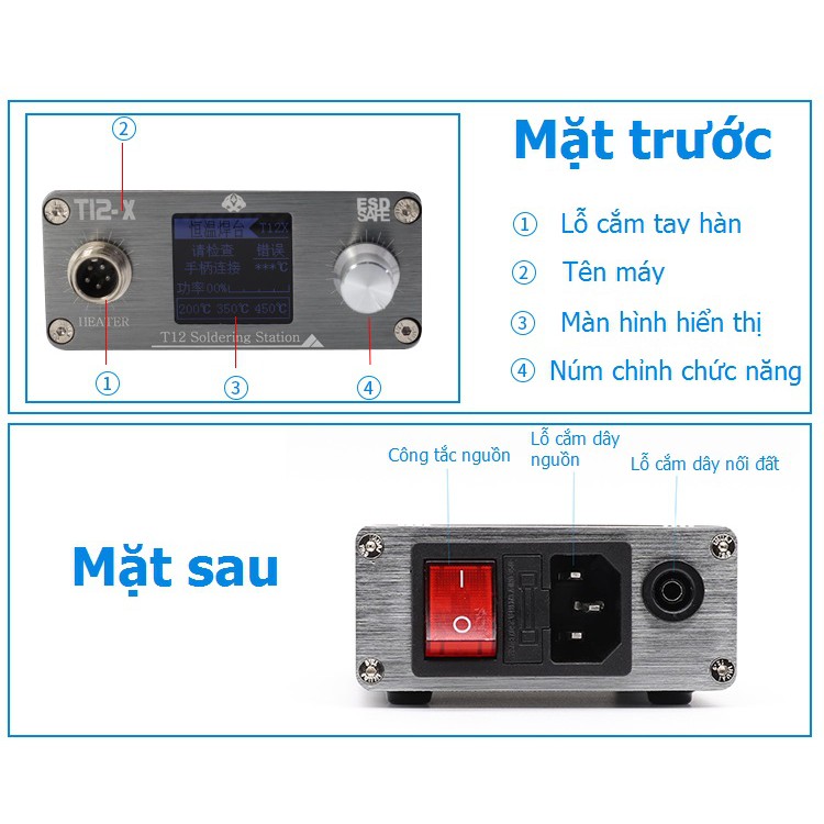 Máy Hàn Bù Nhiệt OSSTEM T12-X 
