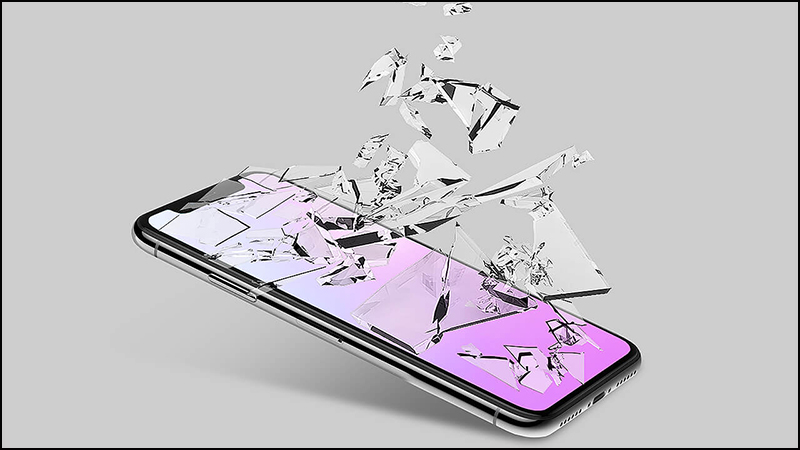 Sửa Face ID iPhone X - iPhone bị rơi rớt, va đập có thể làm mất khả năng chống nước