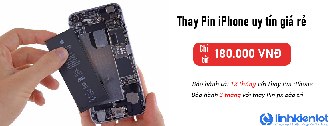 thay Pin iPhone 6 - thay pin iphone giá rẻ uy tín