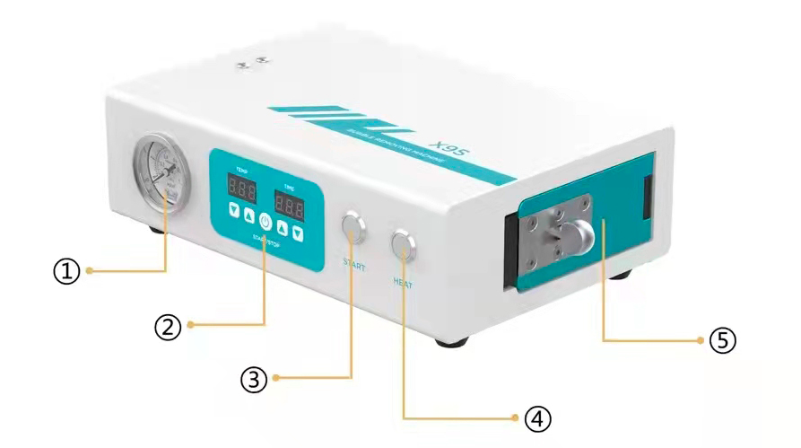Máy hấp màn hình mini uyue x9s