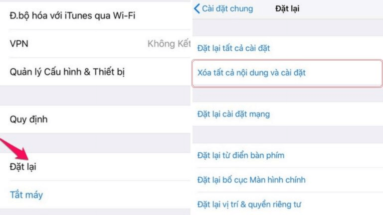 Hướng Dẫn Restore iPhone Bằng iTunes Như M&aacute;y Mới