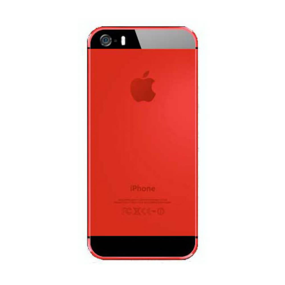 Thay vỏ iPhone 5 5S độ lên thành iPhone 7 Red Product - YouTube