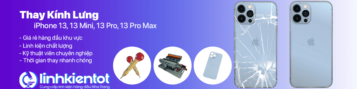 Dịch vụ thay kính lưng iPhone 13 chuyên nghiệp