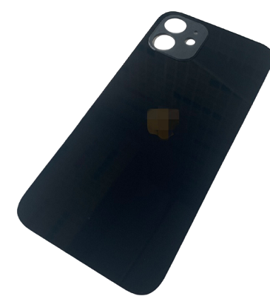 Nắp lưng zin new lỗ camera to iPhone 12 Pro Đen