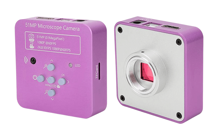 Camera kính hiển vi với độ tương thích rộng